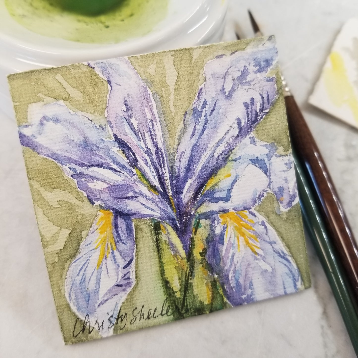 Hand Painted Watercolor Magnets
