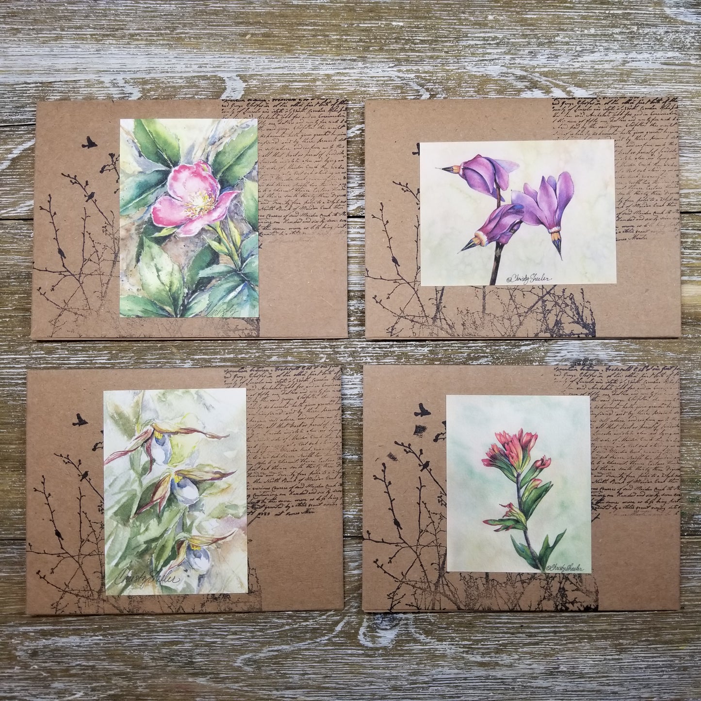 Half & Half Notecards