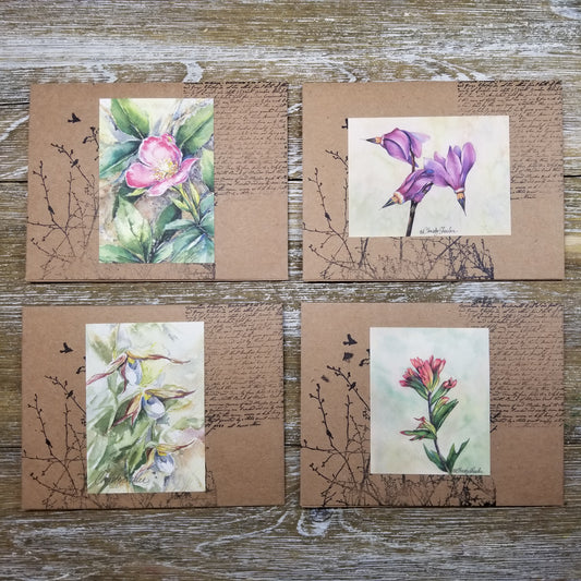Half & Half Notecards