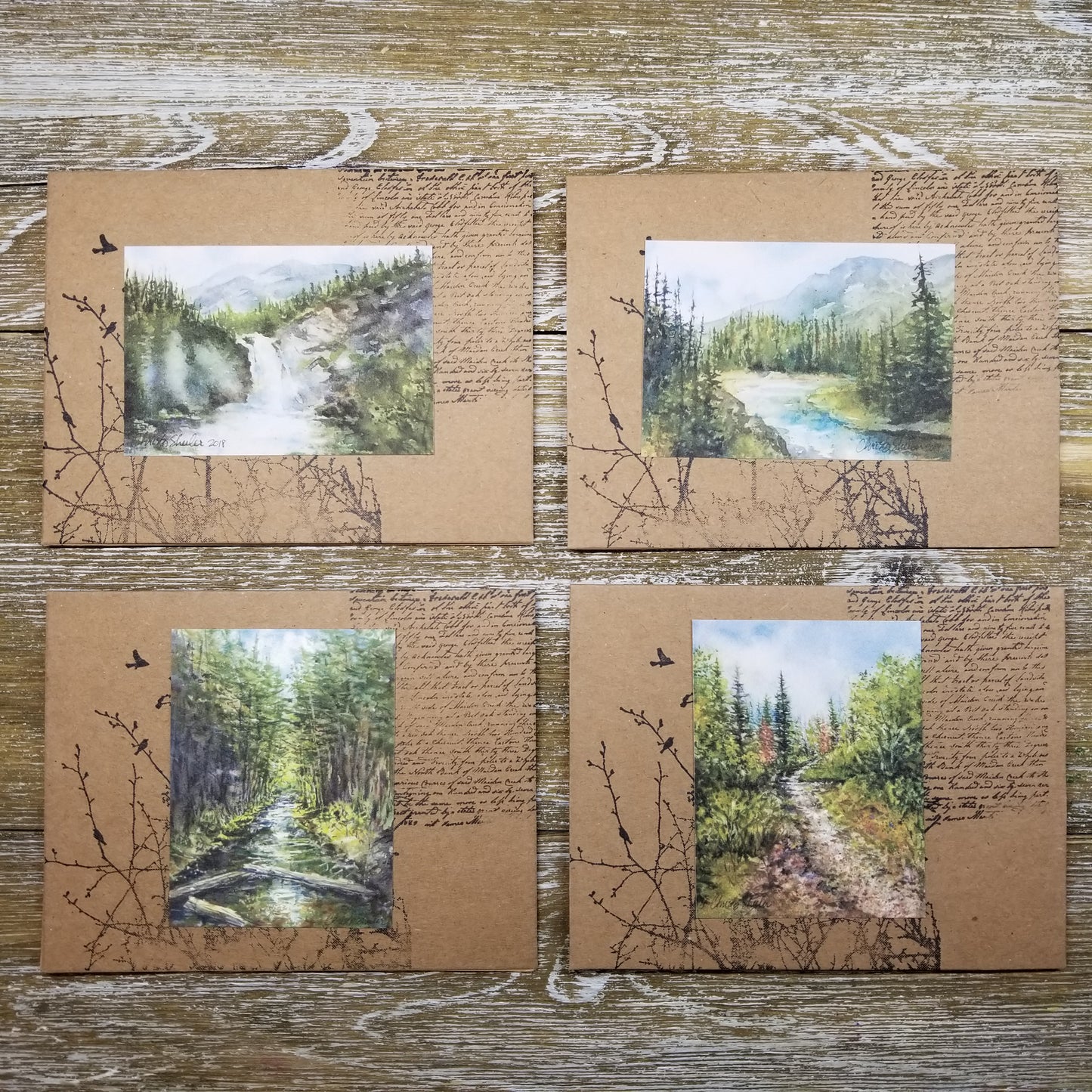 Half & Half Notecards