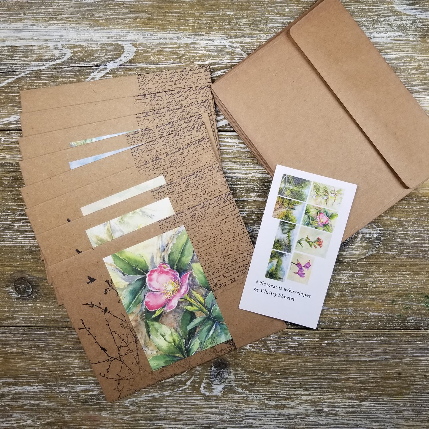 Half & Half Notecards