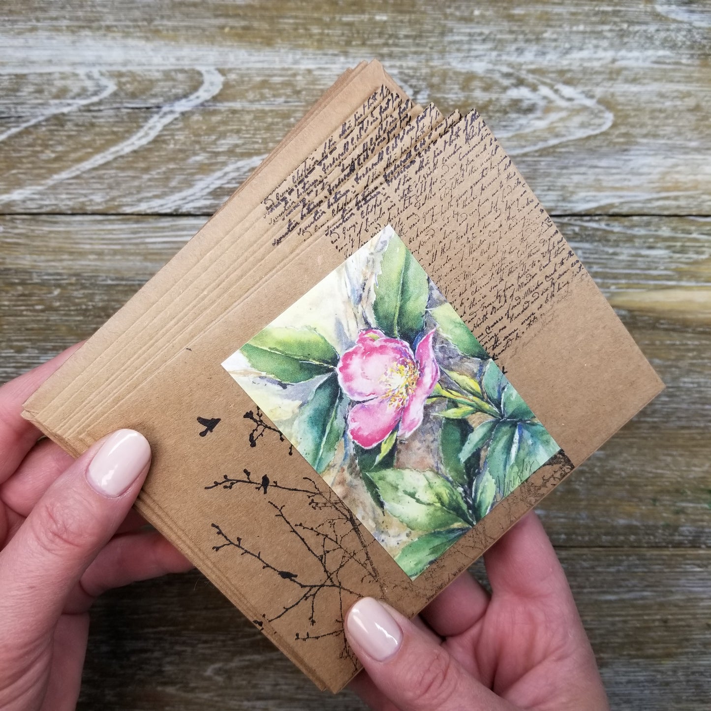 Half & Half Notecards