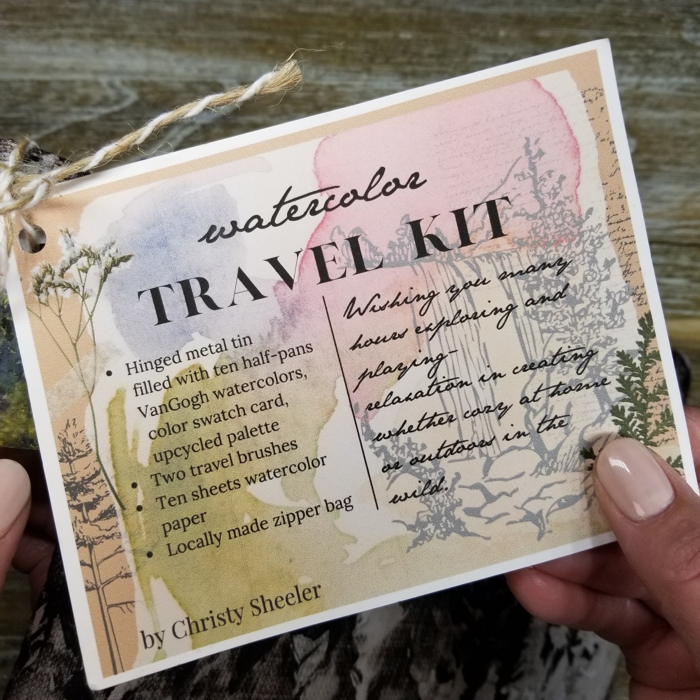 Watercolor Travel Kit