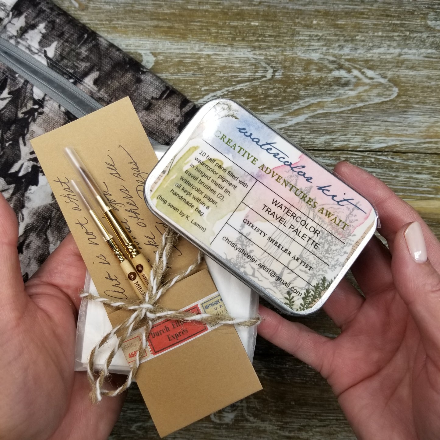 Watercolor Travel Kit
