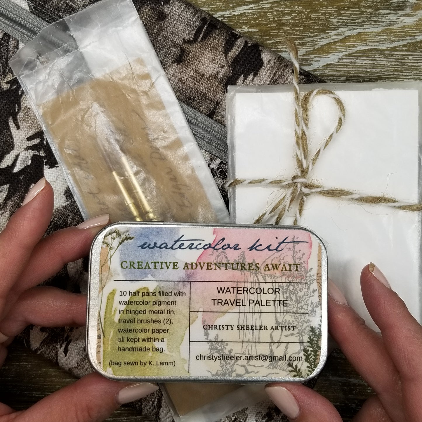 Watercolor Travel Kit