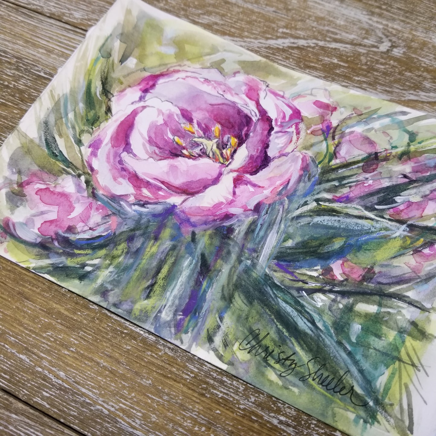 Purple Tulip II