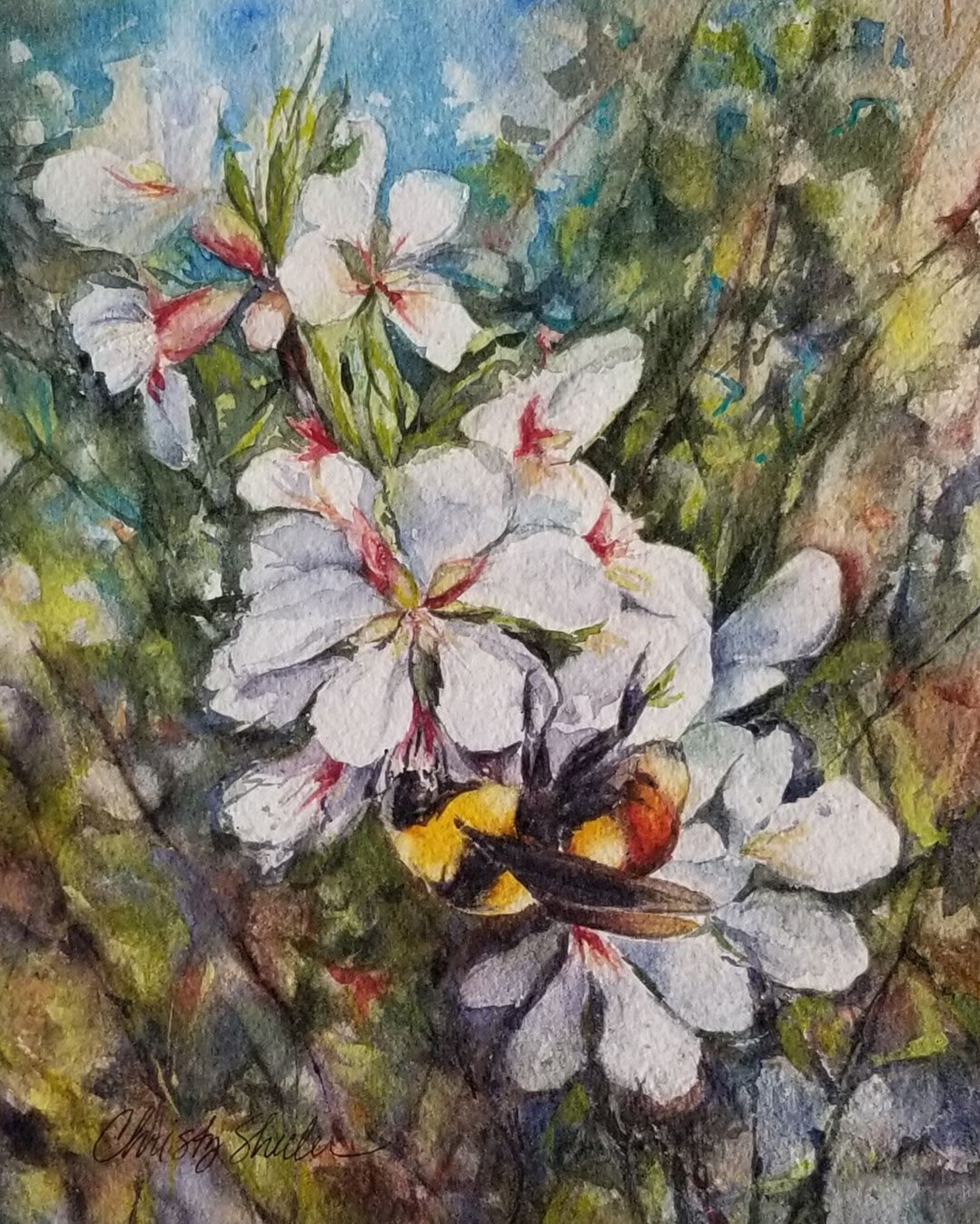 Little Worker In The Garden