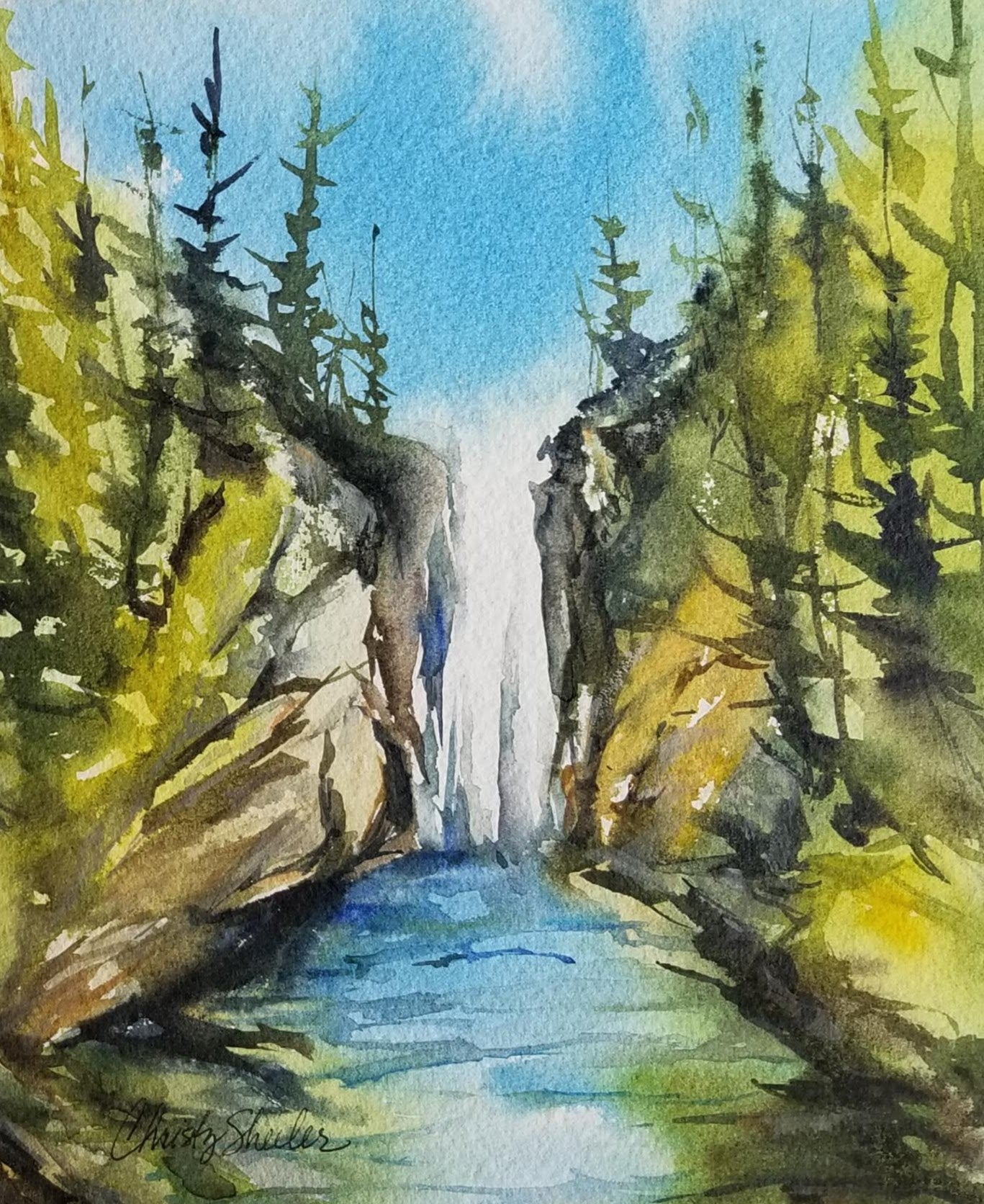Fresh Air And Falling Water