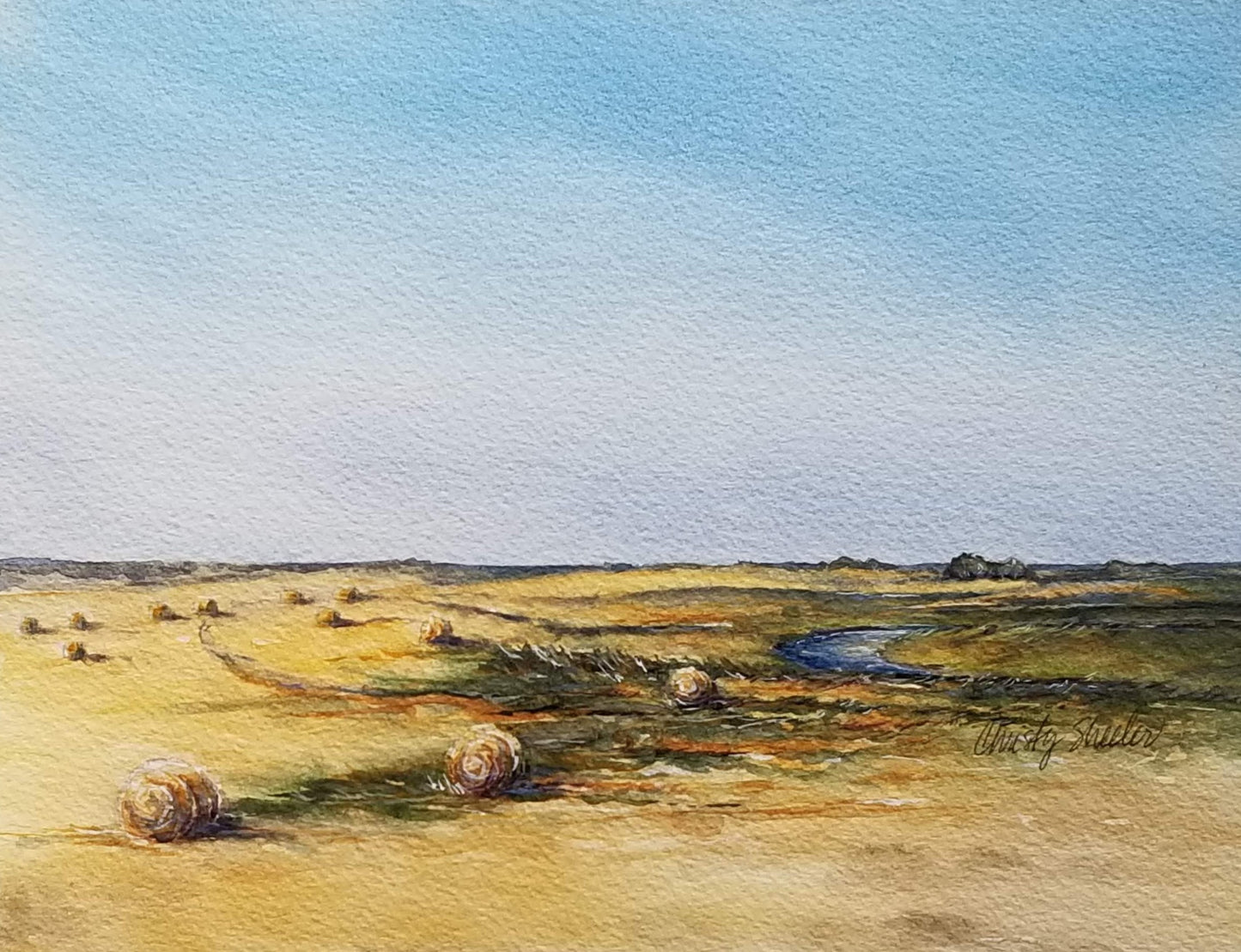 Mown Hay on a Summer Day