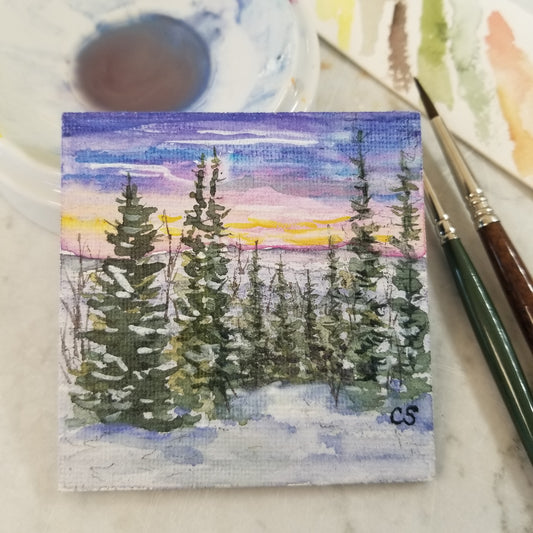 Watercolor Magnet